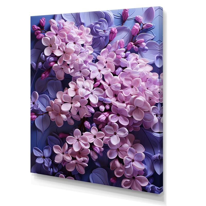 Designart "Lilac Beauty Unveiled" Lilacs Wall Art Bed Bath & Beyond